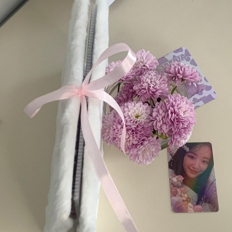 A5 Star fish board furry card book 3 inch album girl star small card six-hole looseleaf card book